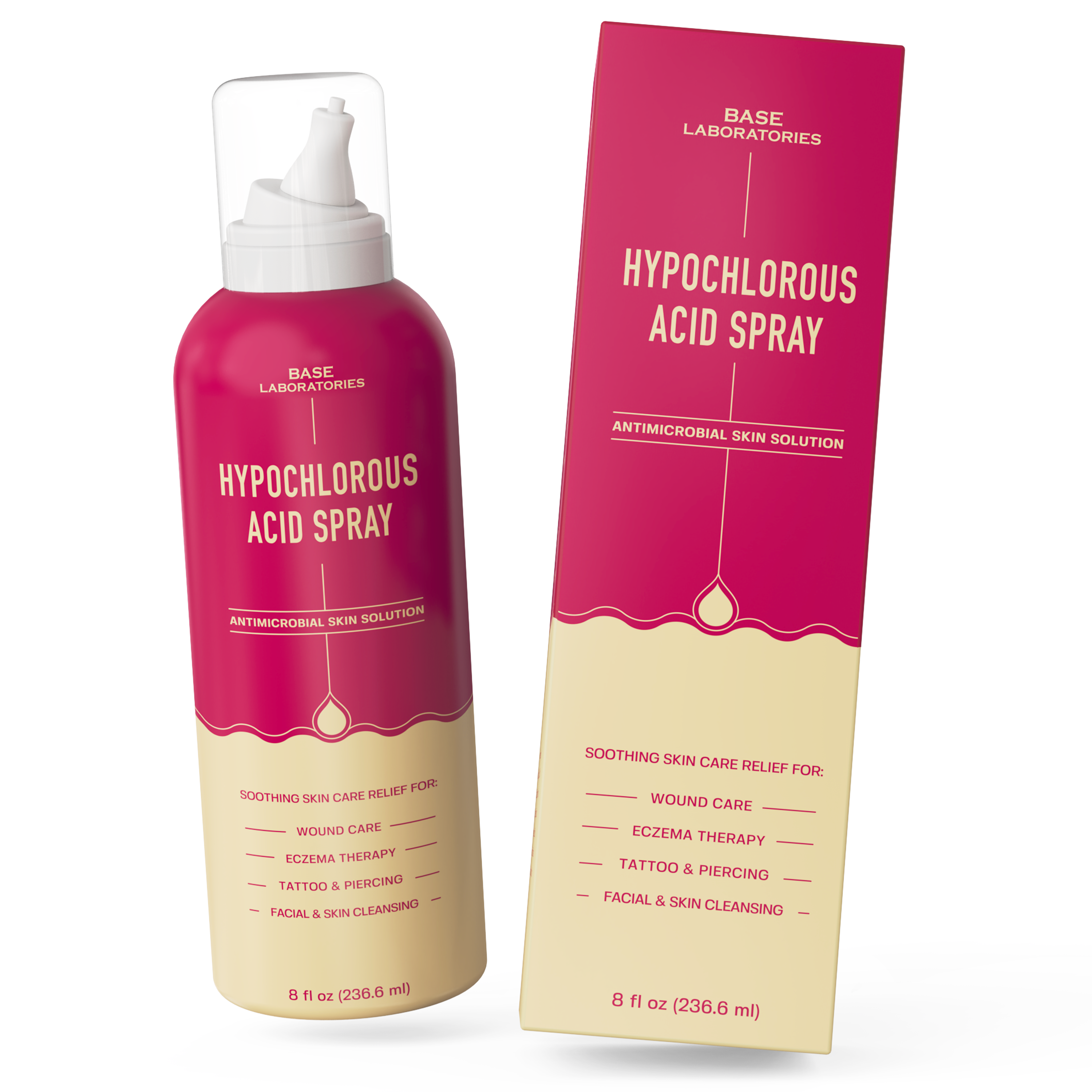 Hypochlorous Acid Face & Skin Repair Spray, 8oz HOCL