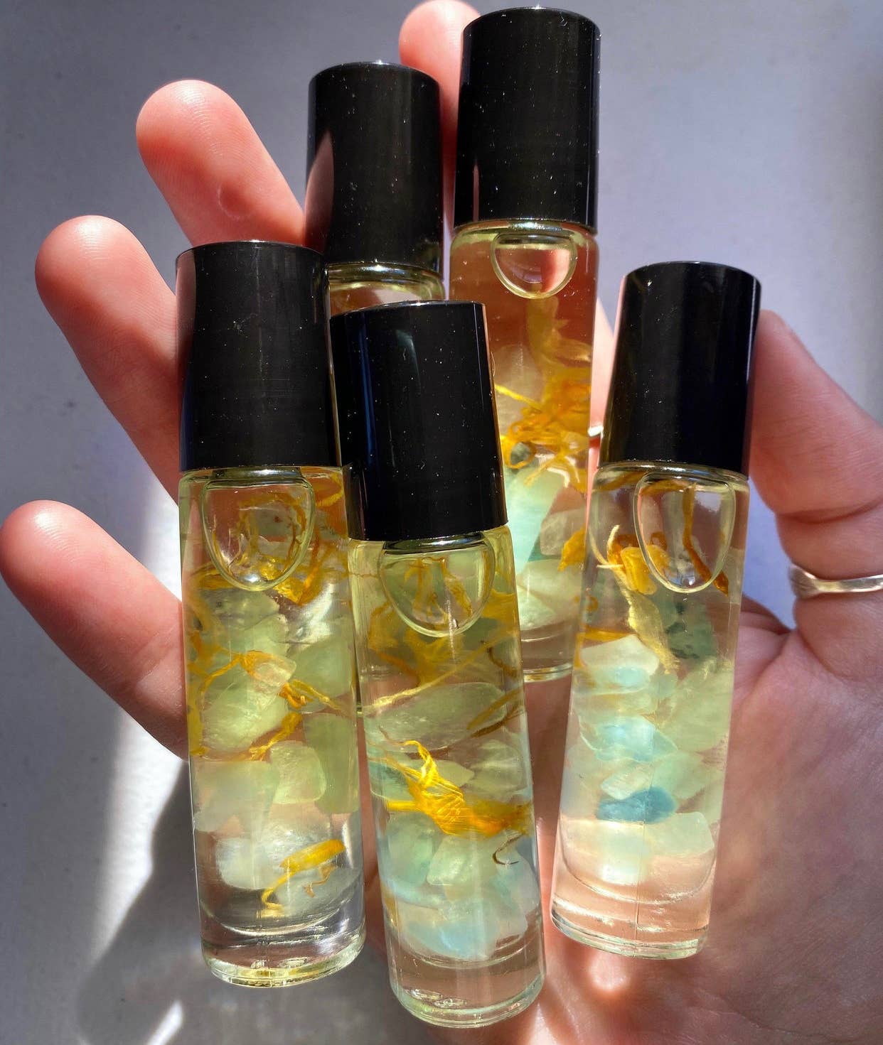Aquamarine Perfume Roller - 10 ml Roll-On
