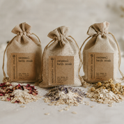 Herbal Oatmeal Bath Soak – Rose, Lavender or Chamomile: Lavender